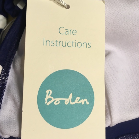 NWT Boden Polka Dot Halter Tankini Size 4 - Picture 7 of 8